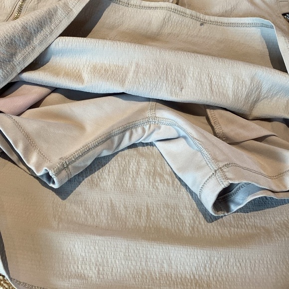 Athleta Trekkie North Galactic Skirt Skort Gray Silver Size 4 - Picture 4 of 6